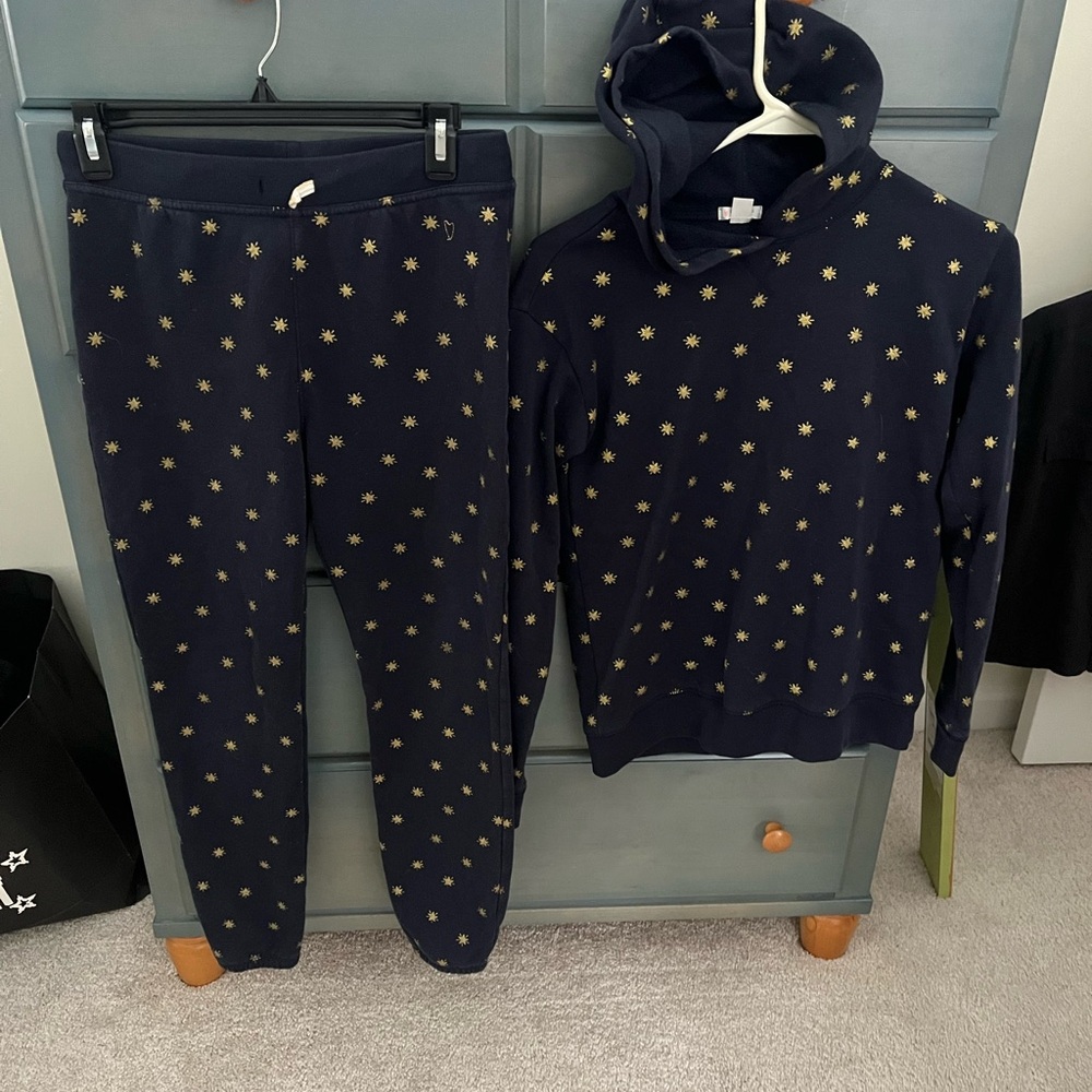 Crewcuts Navy and Gold Kids Matching Set